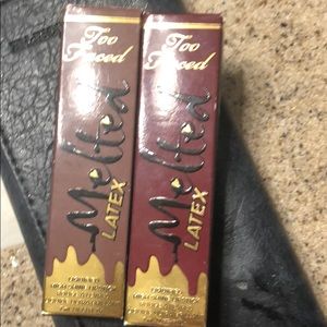 Too face melted latex in bite me and strange love